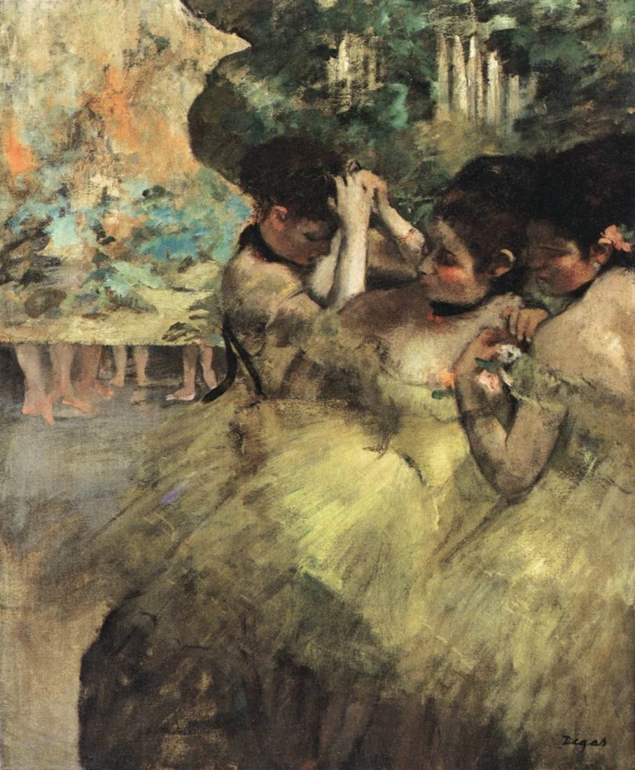 Ballerine che preparano il balletto - Art Institute, Chicago